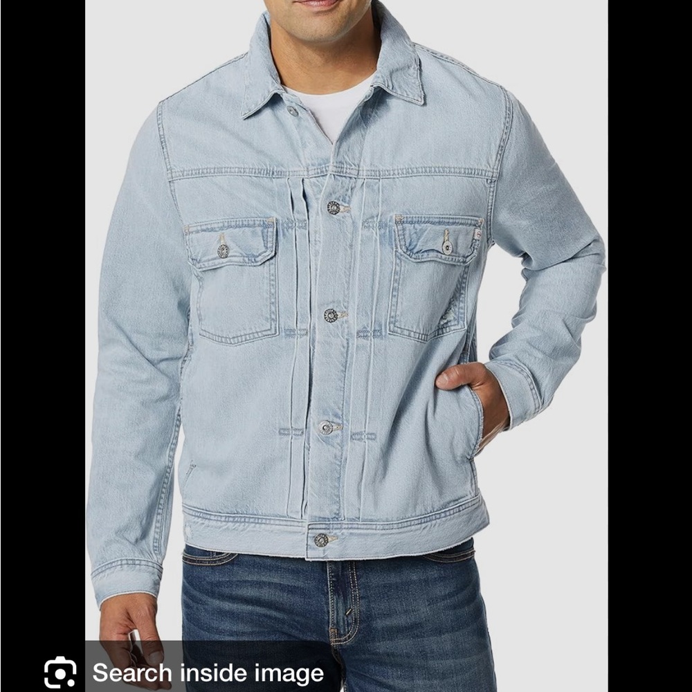 AG mens light denim jacket